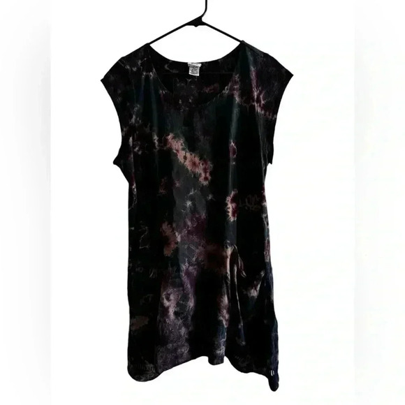 MINDSET BY XCVI Linen Crochet Trim Tunic Size L - Picture 7 of 14